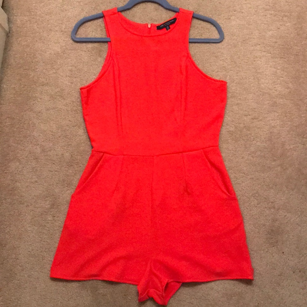 Orange Romper